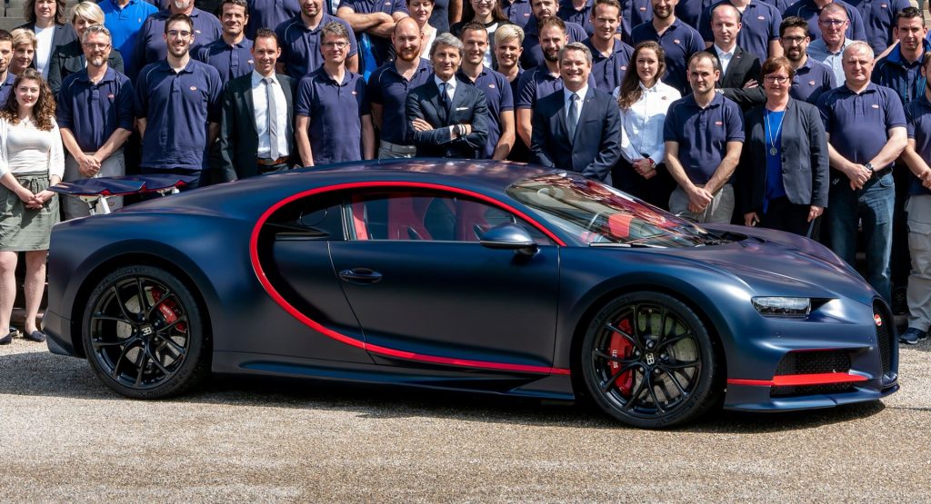  The 100th Bugatti Chiron Is Here And Costs €2.85 Million Without Tax