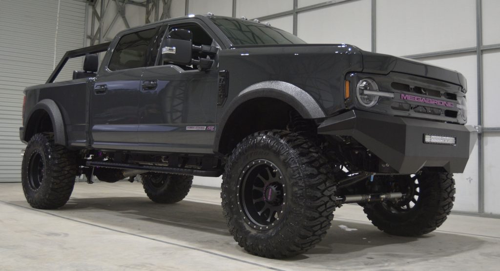  MegaRexx’s MegaBronc Is A 7-Seat Ford F-250 Cosplaying As A Bronco