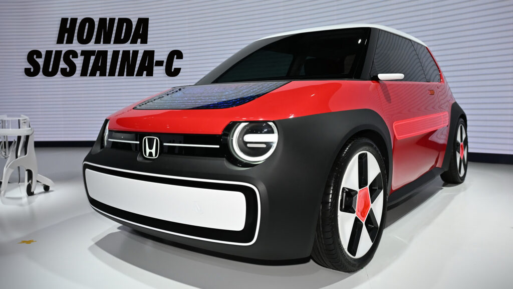  Honda’s Funky Sustaina-C And CI-MIEV Join The Prelude At The Japan Mobility Show