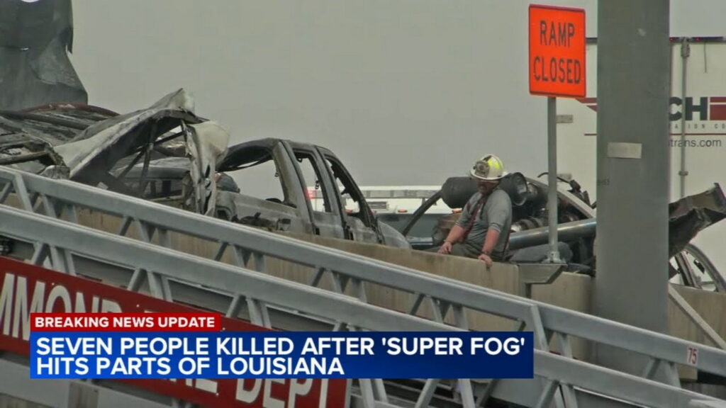  “Super Fog” Causes Deadly 168-Car Pileup in Louisiana