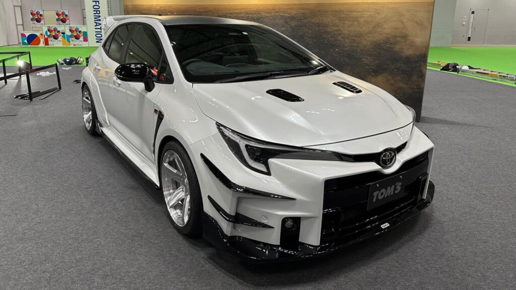  Tom’s Racing Toyota GR Corolla Debuts In The Flesh At SEMA