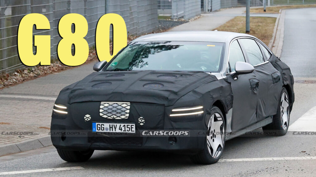  Facelifted Genesis G80 Electrified Shares 2025 ICE Car’s Glitzy Update