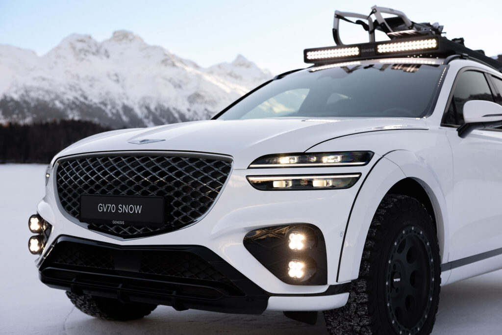Genesis Unveils Wild GV70 Snow Edition For Winter Fun