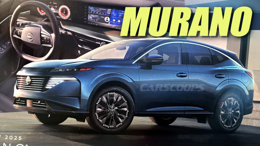  2025 Nissan Murano Leaks Reveal Ariya Looks And Techy Interior
