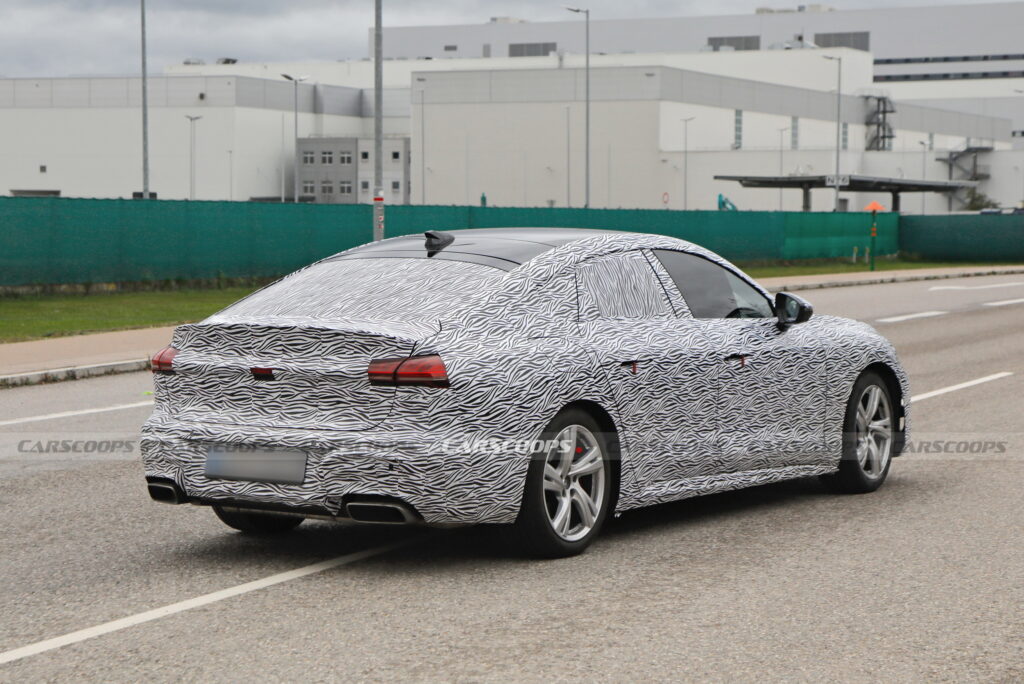 Mystery Audi Prototype Hints At New A5 Sportback Body Style