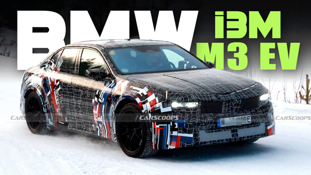  2027 BMW M3 EV Begins Testing, Could Pack Over 700 HP