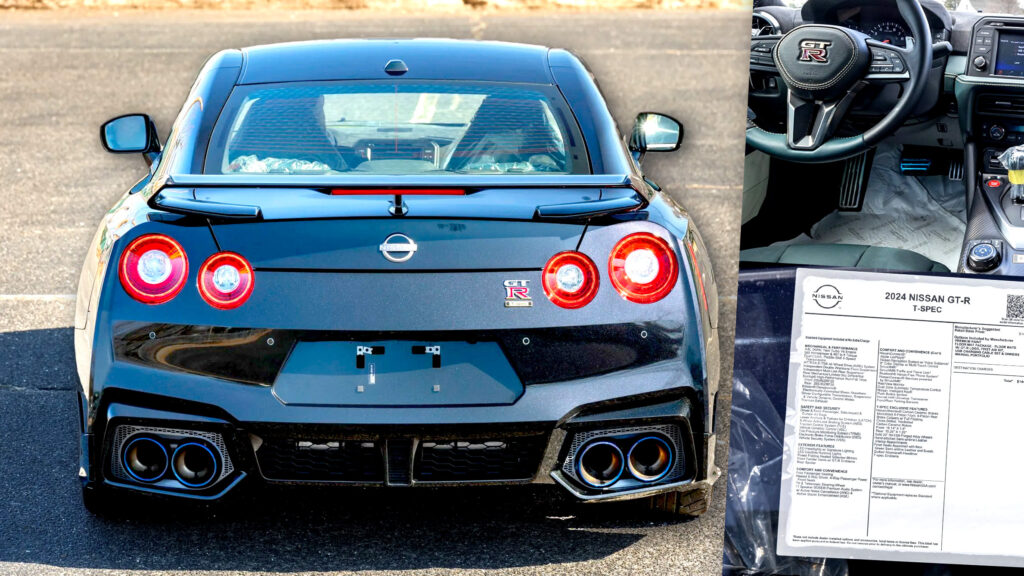  Someone Flipped A New Nissan GT-R T-Spec For A Quick $35K Profit