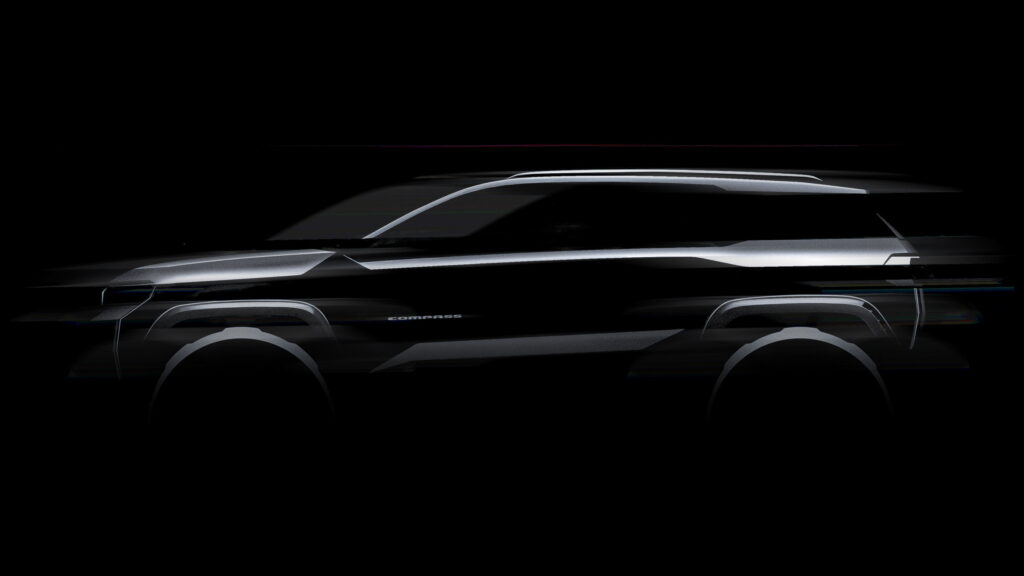 New Jeep Compass Shows Its Face, Debuts This Spring