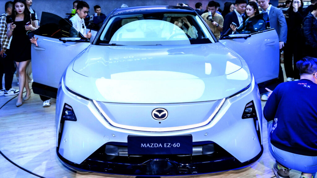  Mazda’s New Electric SUV Proves An Instant Hit In China