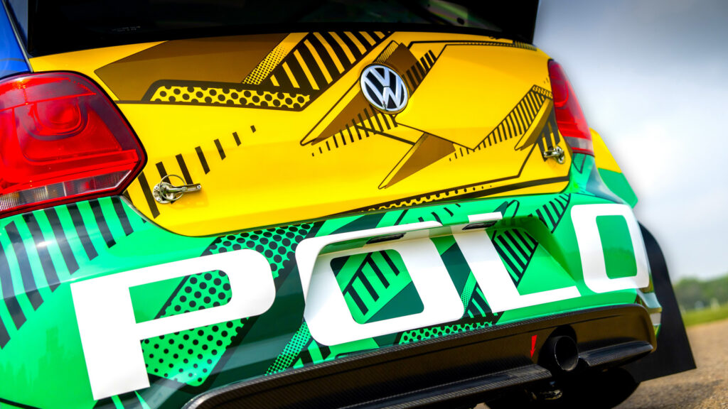  VW Made A Retro Harlequin Rally Car