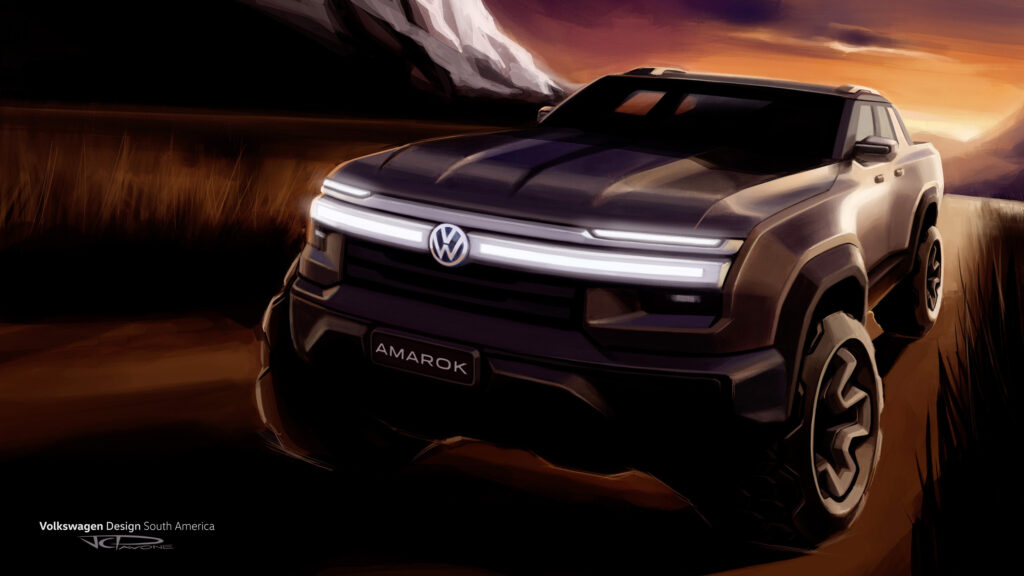 VW Teases New Pickup Truck For South, But Not North America