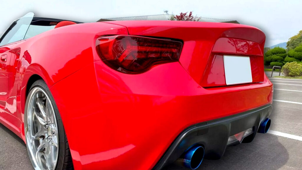  Someone Built A Mid-Engine Toyota GT86 Roadster